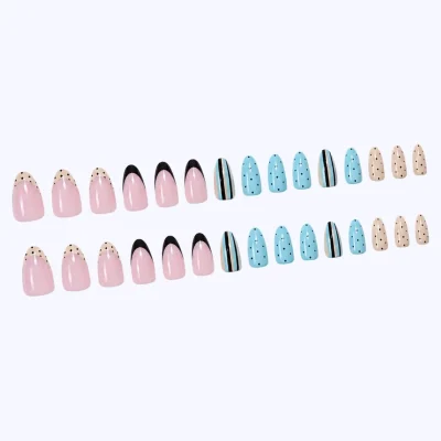 Crossed The Line Press-On Nails (30PC) 8 Crossed The Line Press-On Nails (30PC) - Image 3
