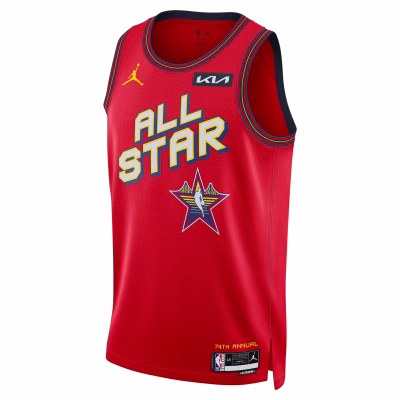 Alternative view of 2025 NBA All-Star Game Swingman Pick-A-Player Red Jersey